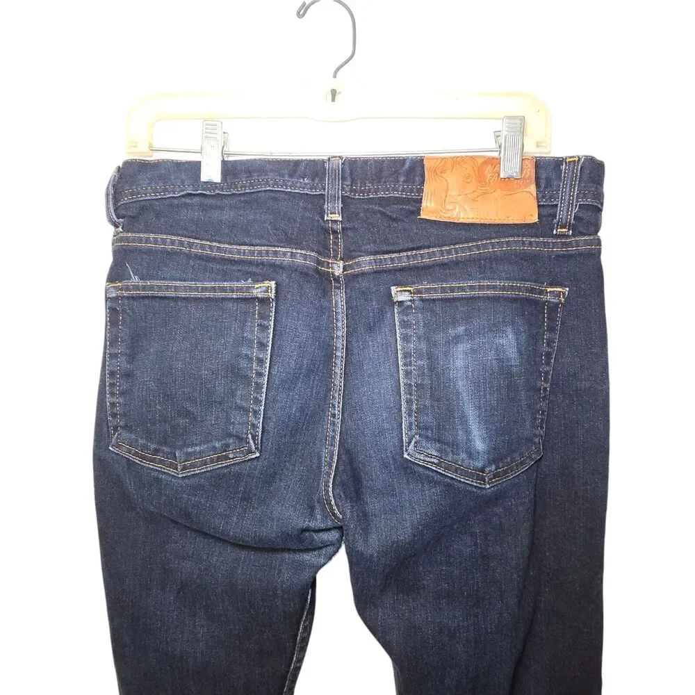 Naked & Famous Weird Guy Indigo Selvedge Japanese Denim Jeans Mens Size 33 - Picture 4 of 11